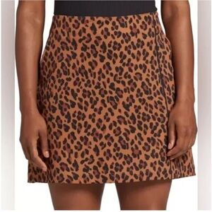 Leopard Print Lady Hagen Golf Skort